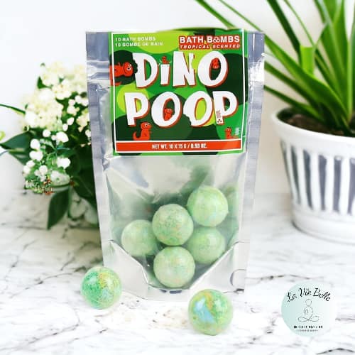 Dino Poop Bathbombs