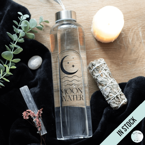 Moon Water Glass Bottle